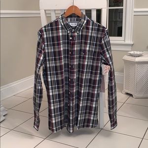 Lacoste Slim Fit Stretch Button-Down Collar Shirt